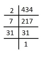 Factor tree for 403, 434, 465