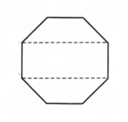 Regular Octagon with Rectangle